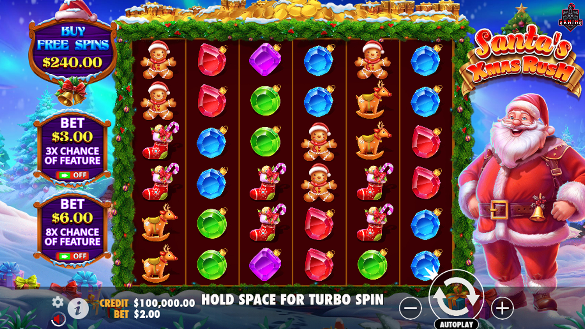 Santa's Xmas Rush Gampang Untung? Main di Slot Rtp8000