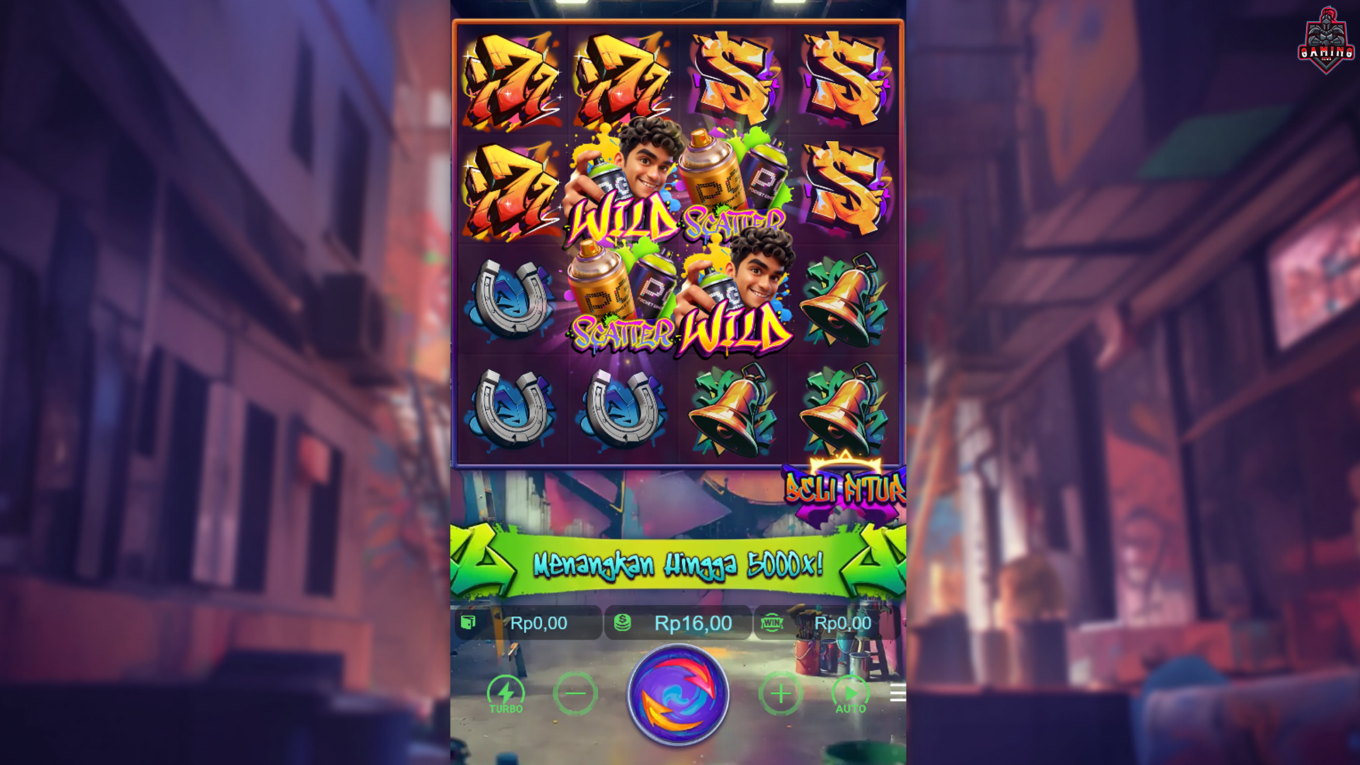 Cnnslot 2025 Graffiti Rush Brutal Style Slot Paling Rame Kini!