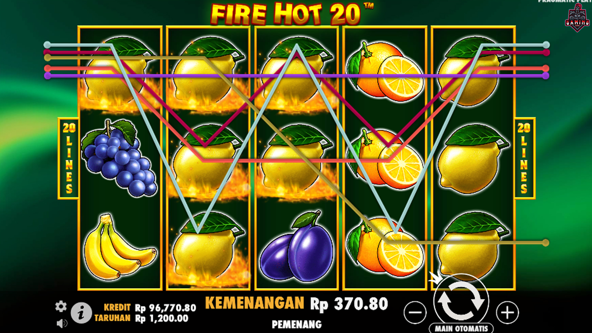 Link Slot Gacor Hadirkan Fire Hot 20 Dengan Jackpot Super