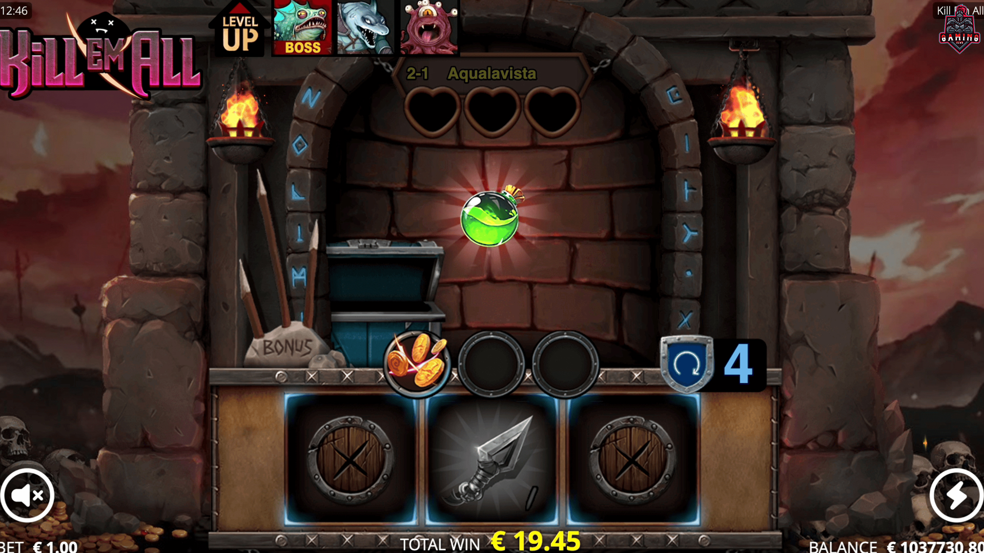 Gameplay Slot Online Kill Em All dan 4 Brutal Kelebihan Utama