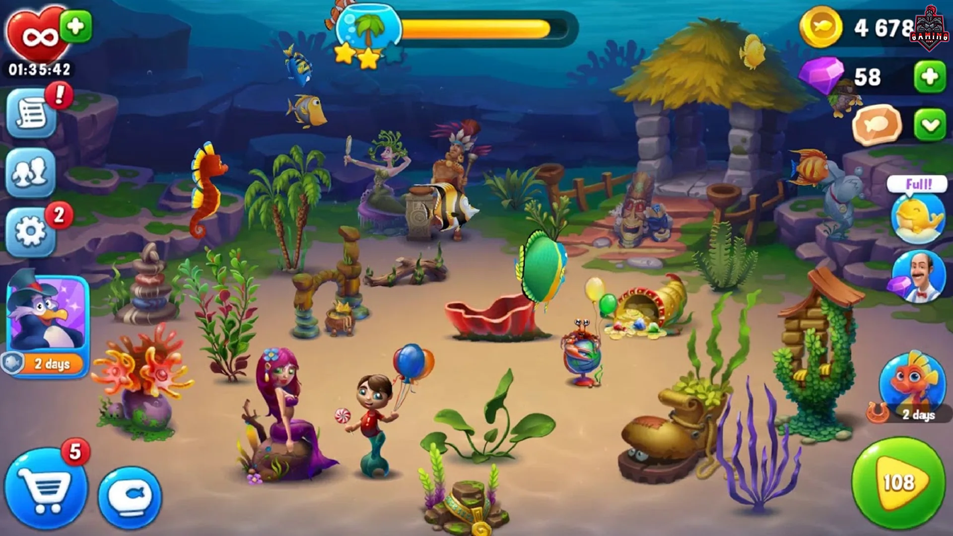 5 Challenge Berat di Fishdom yang Bisa Lo Tanggulangi