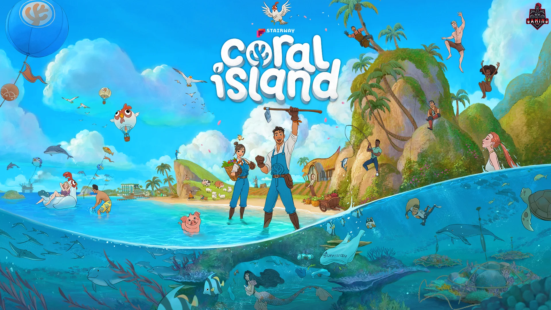 Dari 5 Hal Absurd, Coral Island Jadi Game Farming Hits Anak Gaul
