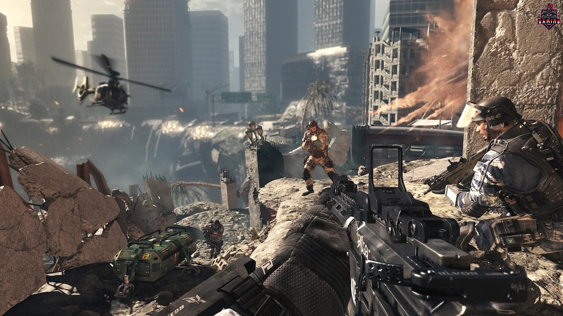 Game Call of Duty Ghosts tampilkan 5 Magic Level Penuh Tantangan